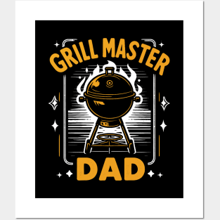 Grill Master Dad Design Posters and Art